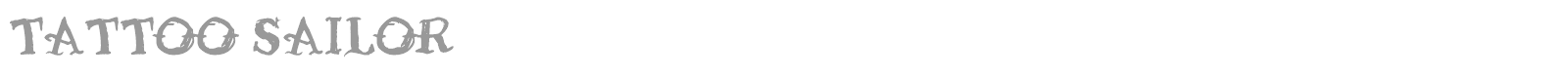 Tattoo Sailor font preview